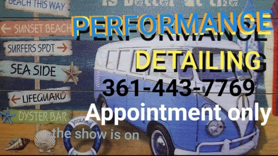 Performance Detailing on the island, Port Aransas TX